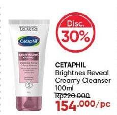 Promo Harga Cetaphil Bright Healthy Radiance Creamy Cleanser 100 gr - Guardian