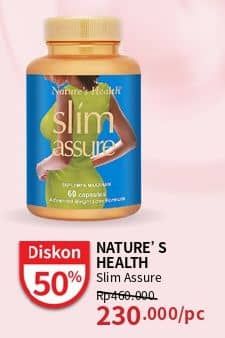 Promo Harga Natures Health Slim Assure 60 pcs - Guardian