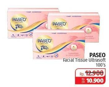 Promo Harga PASEO Facial Tissue Ultra Soft 100 pcs - Lotte Grosir