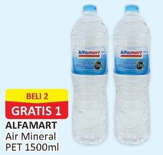 Promo Harga ALFAMART Air Mineral 1500 ml - Alfamart