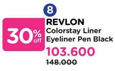 Promo Harga Revlon Colorstay Eyeliner Black  - Watsons