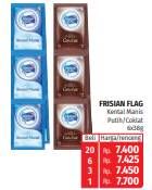 Promo Harga Frisian Flag Susu Kental Manis Cokelat, Putih 40 gr - Lotte Grosir
