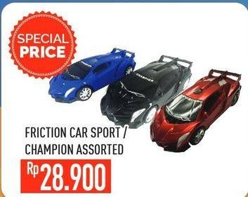 Promo Harga Friction Car Sport / Champion Assorted  - Hypermart