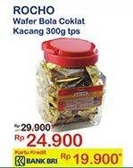Promo Harga ROCHO Wafer Bola Coklat Kacang 300 gr - Indomaret