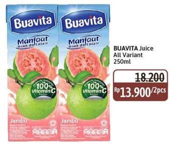 Promo Harga Buavita Fresh Juice All Variants 250 ml - Alfamidi