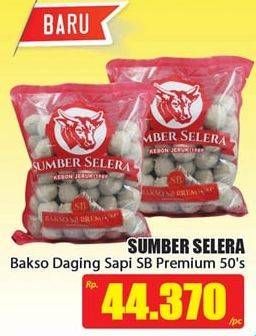 Promo Harga SUMBER SELERA Bakso Sapi Premium 50 pcs - Hari Hari