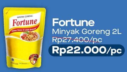 Promo Harga FORTUNE Minyak Goreng 2 ltr - Alfamart