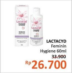 Promo Harga LACTACYD Feminime Hygiene 60 ml - Alfamidi