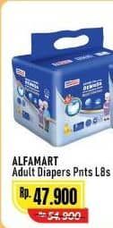 Promo Harga Alfamart Adult Diapers Pants L8 8 pcs - Alfamart