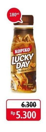 Promo Harga Kopiko Lucky Day 180 ml - Alfamidi