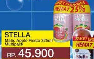 Promo Harga STELLA Matic Refill Apple Fiesta 225 ml - Yogya