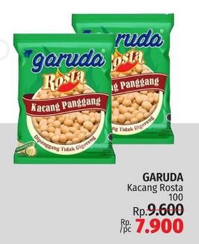 Promo Harga Garuda Rosta Kacang Panggang Rasa Bawang 100 gr - LotteMart