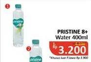 Promo Harga PRISTINE 8 Air Mineral 400 ml - Alfamidi