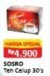 Promo Harga Sosro Teh Celup 30 pcs - Alfamart