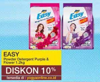Promo Harga ATTACK Easy Detergent Powder Sweet Glamour, Sparkling Blooming 1200 gr - Yogya