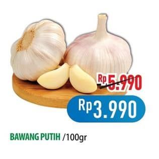 Promo Harga Bawang Putih per 100 gr - Hypermart