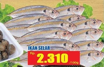 Promo Harga Ikan Selar per 100 gr - Hari Hari