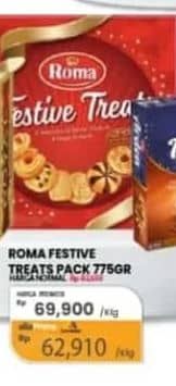 Promo Harga Roma Festive Treats 750 gr - Carrefour