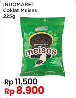 Promo Harga Indomaret Meises Chocolate 225 gr - Indomaret