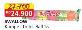 Promo Harga 365 Kamper Toilet Warna 5 pcs - Alfamart
