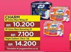 Promo Harga CHARM Safe Night Gathers 29cm 16 pcs - Indomaret