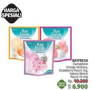 Promo Harga BAYFRESH Everywhere Sakura Bloom, Strawberry Cream, Orange Pulpy 80 gr - LotteMart