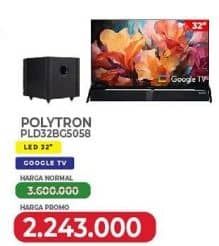 Promo Harga Polytron PLD32BG9058  - Yogya