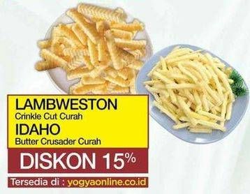 Promo Harga Lambweston Curah/IDAHO Butter Crusader Curah  - Yogya