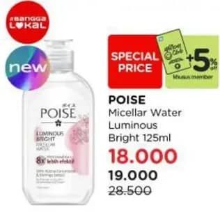 Poise Luminous Bright Micellar Water