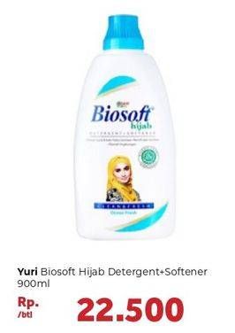 Promo Harga YURI Biosoft Hijab Detergent 900 ml - Carrefour