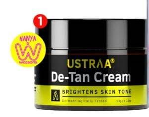 Promo Harga Ustraa De-Tan Cream 1 pcs - Watsons