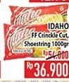 Promo Harga Idaho French Fries Shoestring, Crinkle Cut 1000 gr - Hypermart