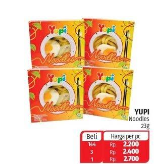 Promo Harga YUPI Candy Noodles 23 gr - Lotte Grosir