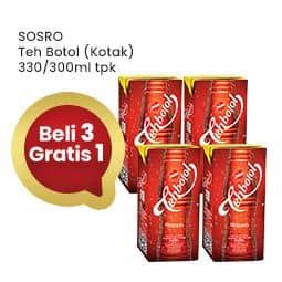 Promo Harga Sosro Teh Botol 330 ml - Indomaret