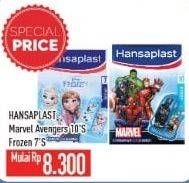 Promo Harga HANSAPLAST Plester Disney Frozen, Marvel Avengers 10 pcs - Hypermart