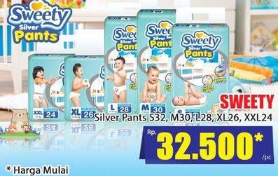 Promo Harga Sweety Silver Pants S32, M30, L28, XL26, XXL24  - Hari Hari