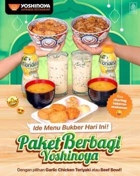 Promo Harga Paket Berbagi Yoshinoya  - Yoshinoya