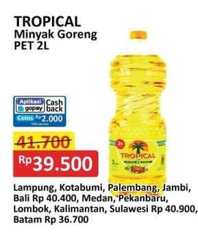 Promo Harga Tropical Minyak Goreng 2000 ml - Alfamart