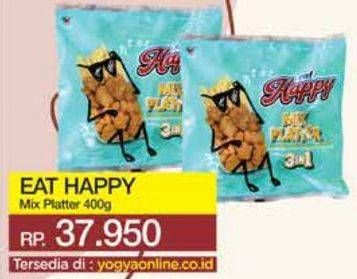 Promo Harga Eat Happy Mix Plater 3in1 400 gr - Yogya