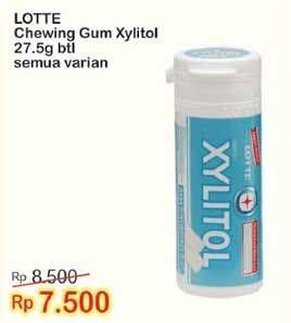 Promo Harga LOTTE XYLITOL Candy Gum All Variants 27 gr - Indomaret