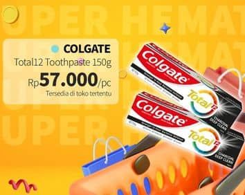 Promo Harga Colgate Toothpaste Total 150 gr - Guardian