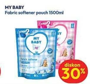 Promo Harga My Baby Fabric Softener 1500 ml - Hypermart