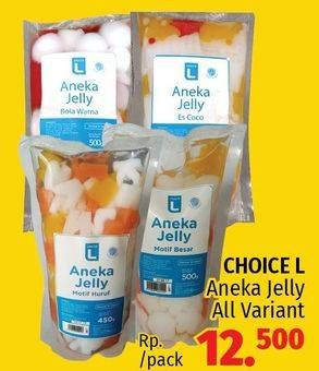 Promo Harga CHOICE L Aneka Jelly  - LotteMart