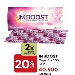 Promo Harga IMBOOST Multivitamin Tablet 10 pcs - Watsons