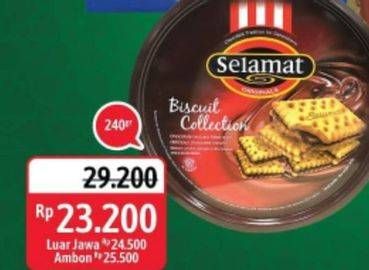 Promo Harga SELAMAT Sandwich Biscuits Collection 240 gr - Alfamidi