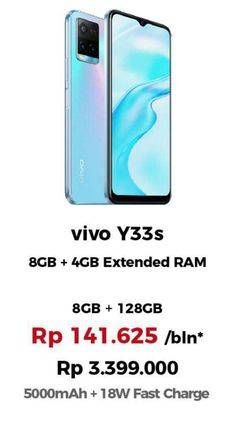 Promo Harga VIVO Y33s  - Erafone