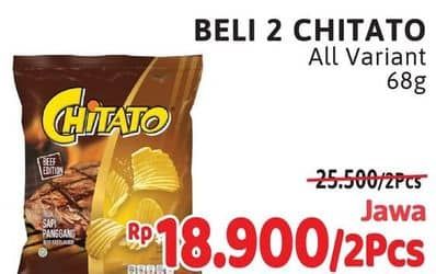 Promo Harga Chitato Snack Potato Chips All Variants 68 gr - Alfamidi