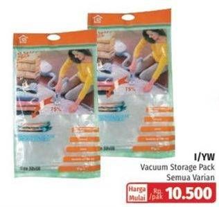 Promo Harga I/YW Vacuum Storage Pack All Variants  - Lotte Grosir