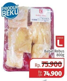 Promo Harga Sapi Babat Rebus 800 gr - Lotte Grosir