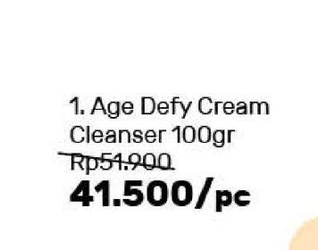 Promo Harga SAFI Age Defy Cream Cleanser 100 gr - Guardian